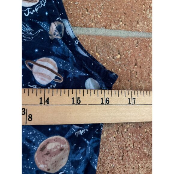 Retrolicious Space-Themed Sleeveless Dress With Retro Planets & Stars Print - Picture 6 of 9